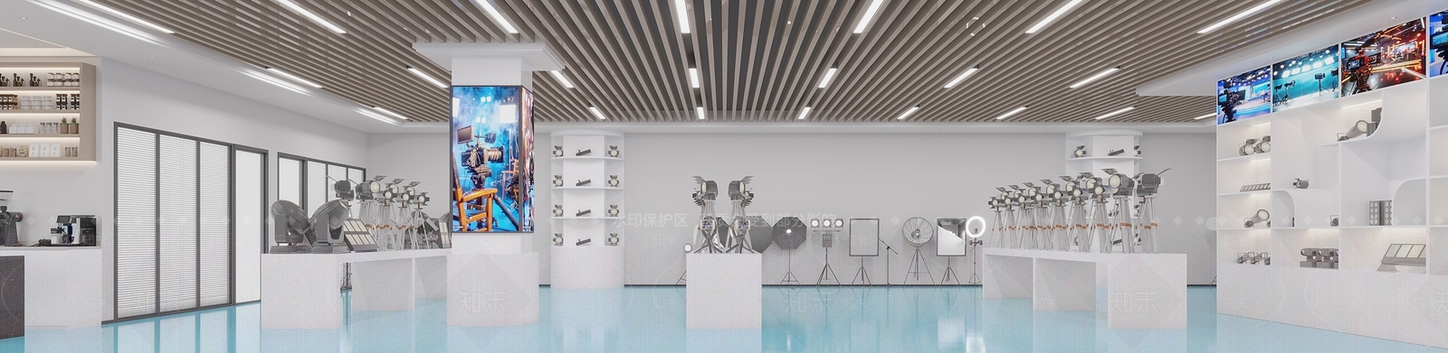 现代其他办公空间3D模型下载【ID:1185374741】