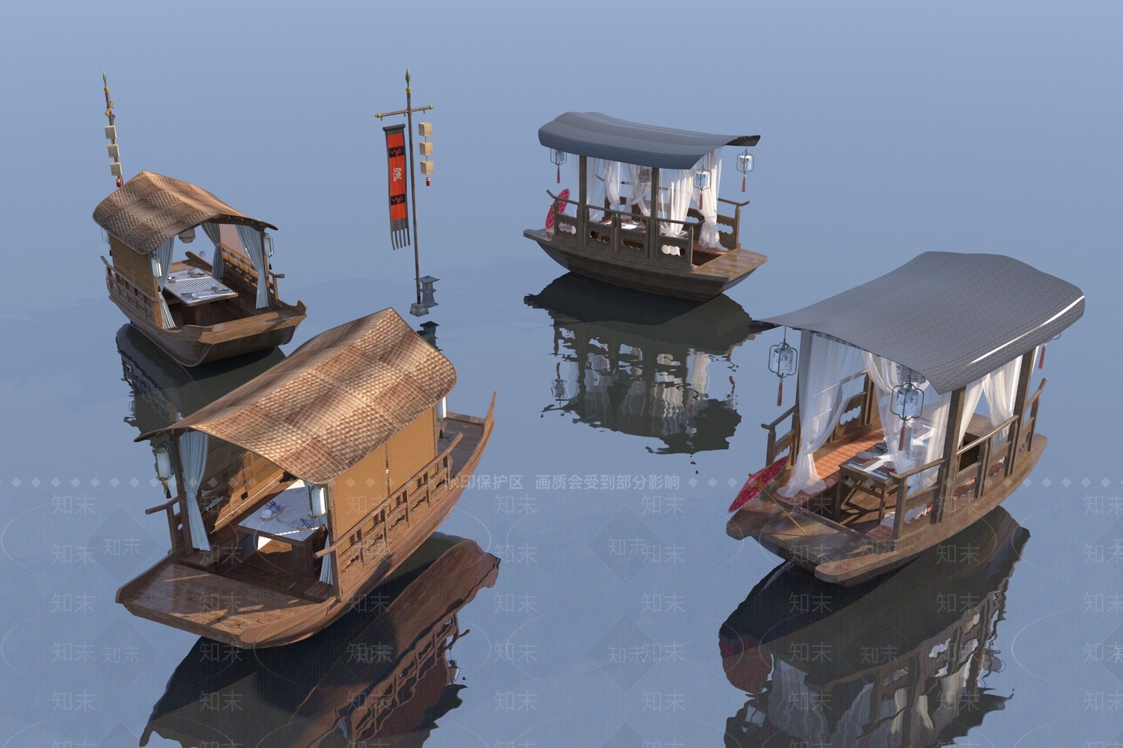 船3D模型下载【ID:1185375310】