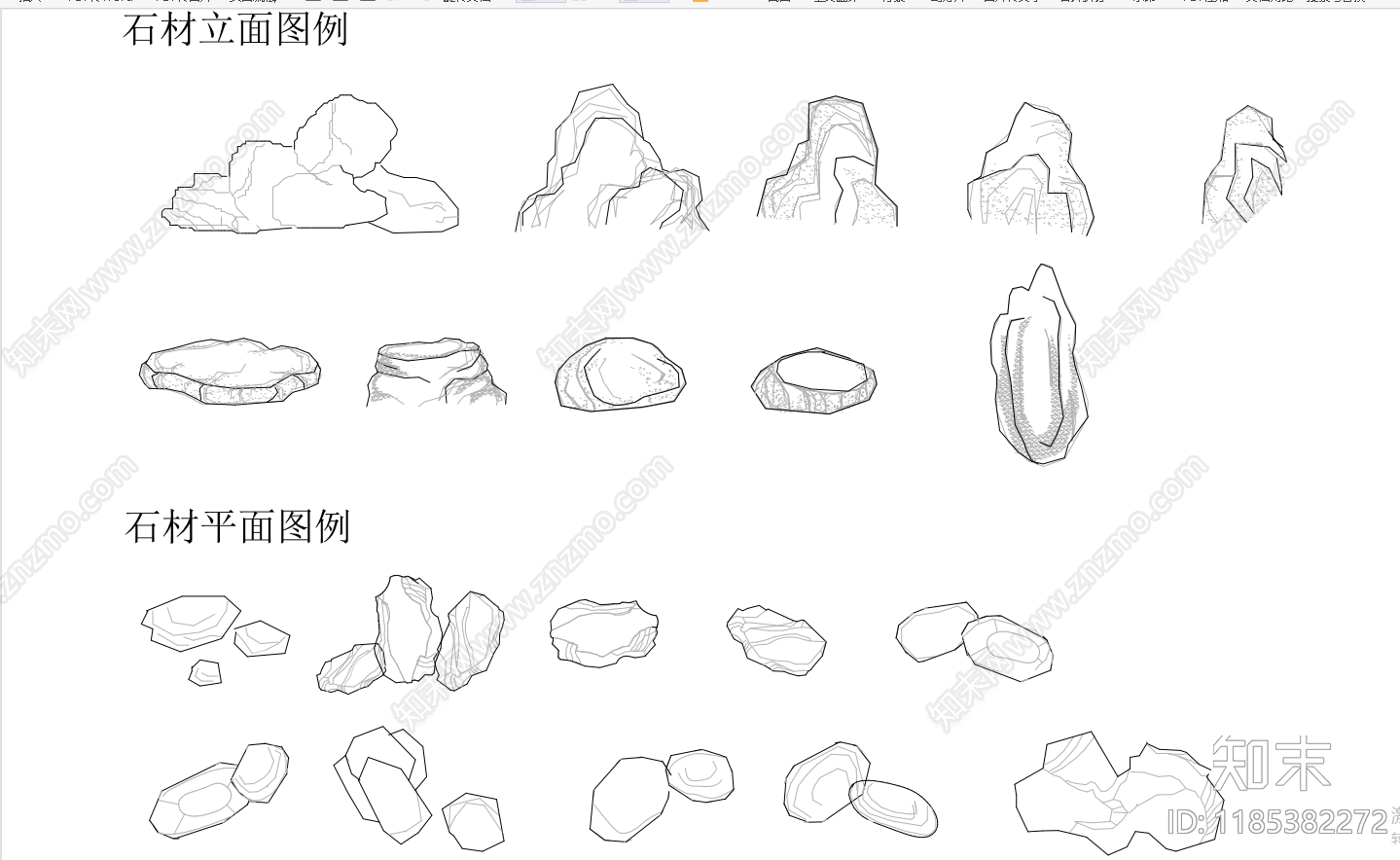 现代新中式其他节点详图施工图下载【ID:1185382272】