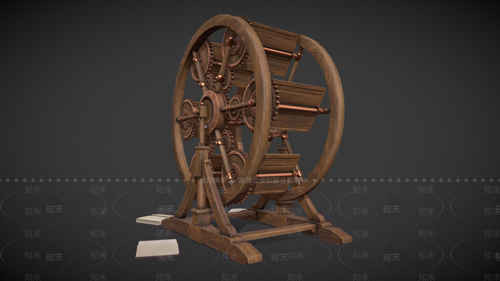 书籍3D模型下载【ID:1185385639】