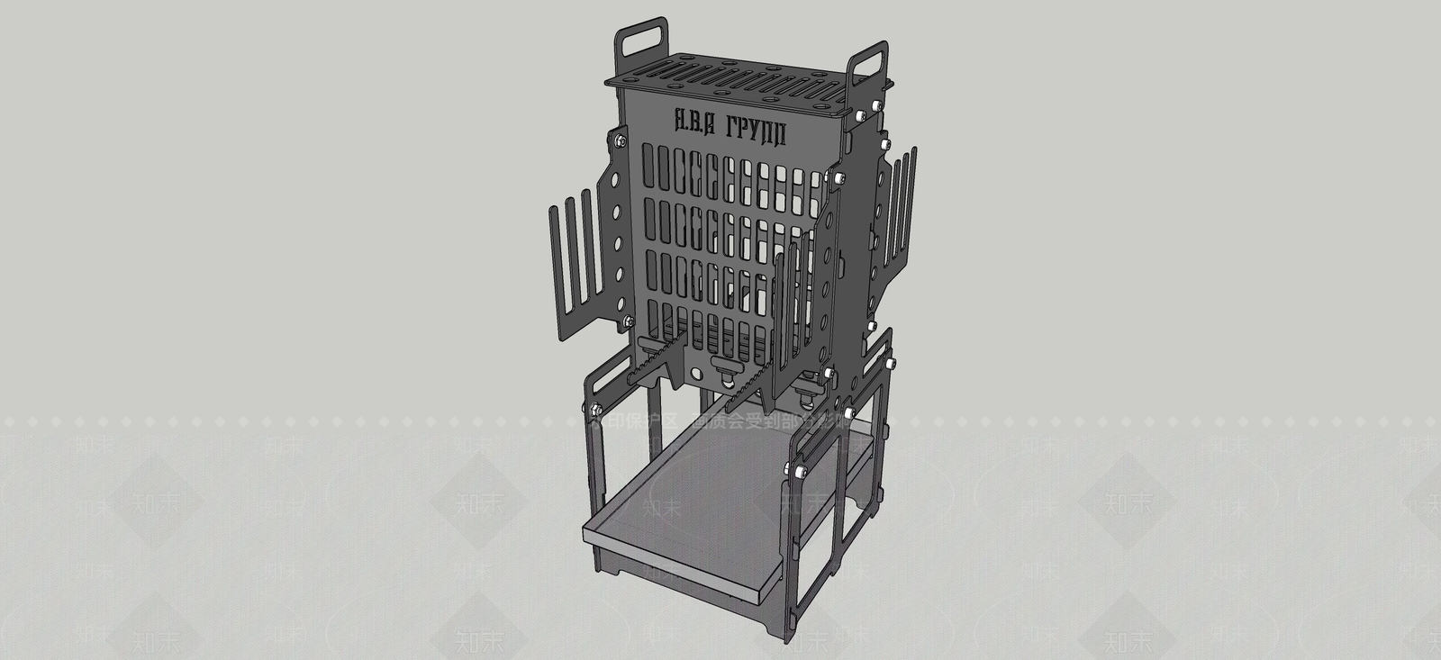 烤箱SU模型下载【ID:1185388321】