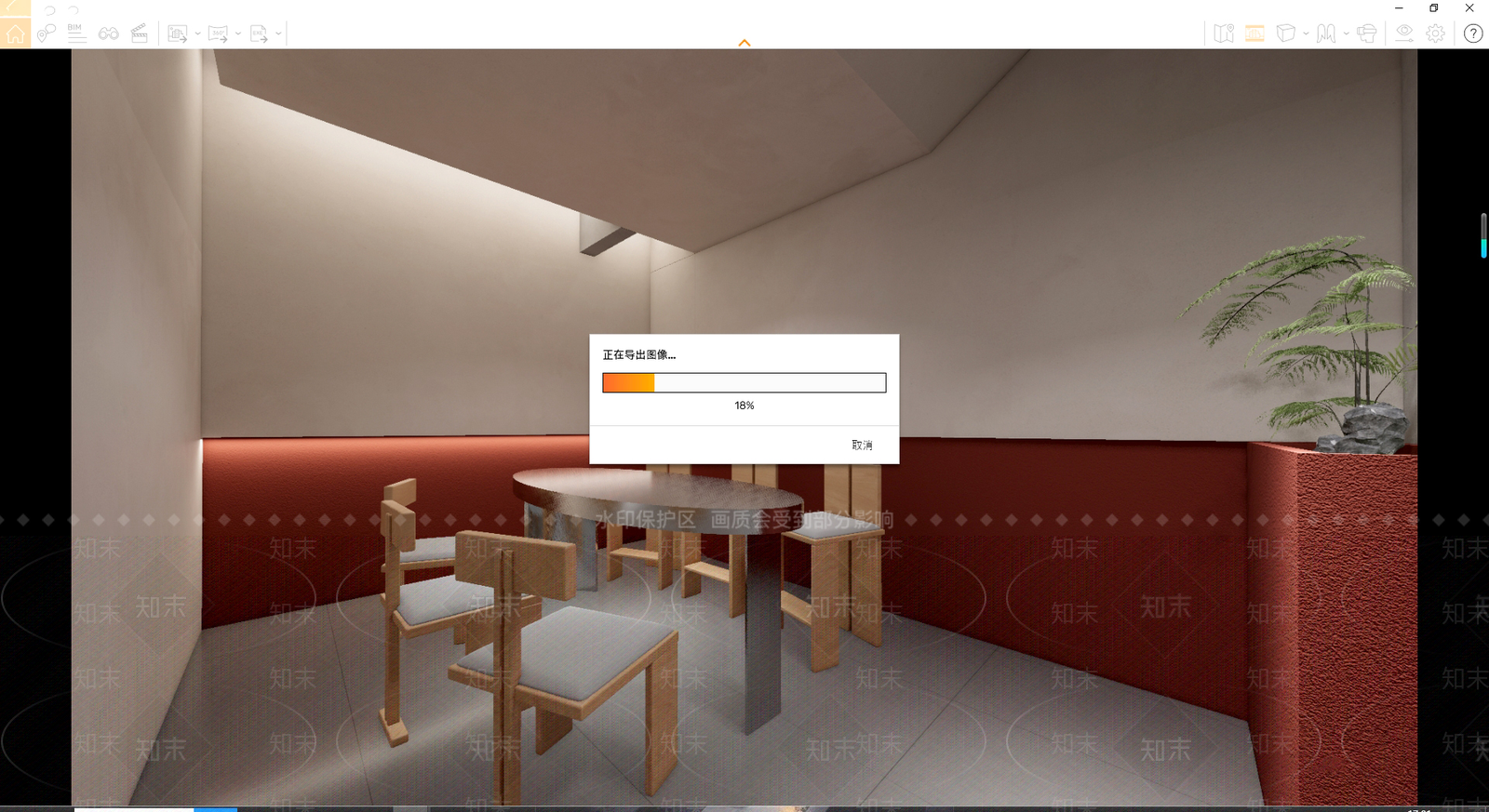 新中式现代包厢SU模型下载【ID:1185388372】