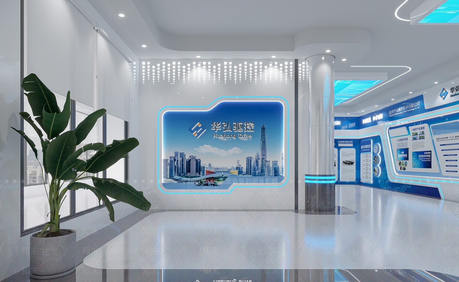 现代其他办公空间3D模型下载【ID:1185398062】