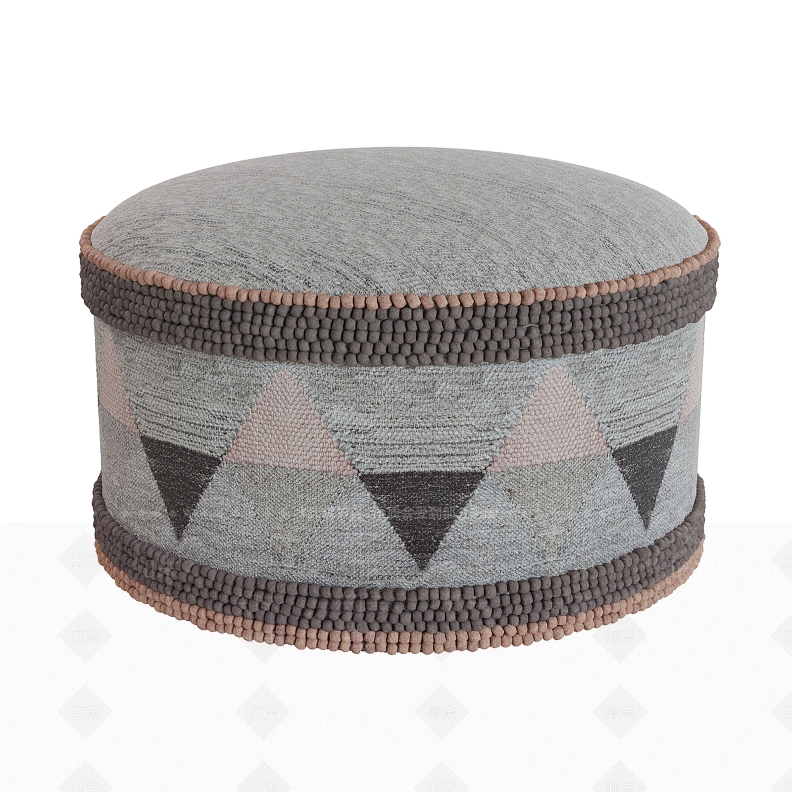 沙发凳3D模型下载【ID:1185405426】