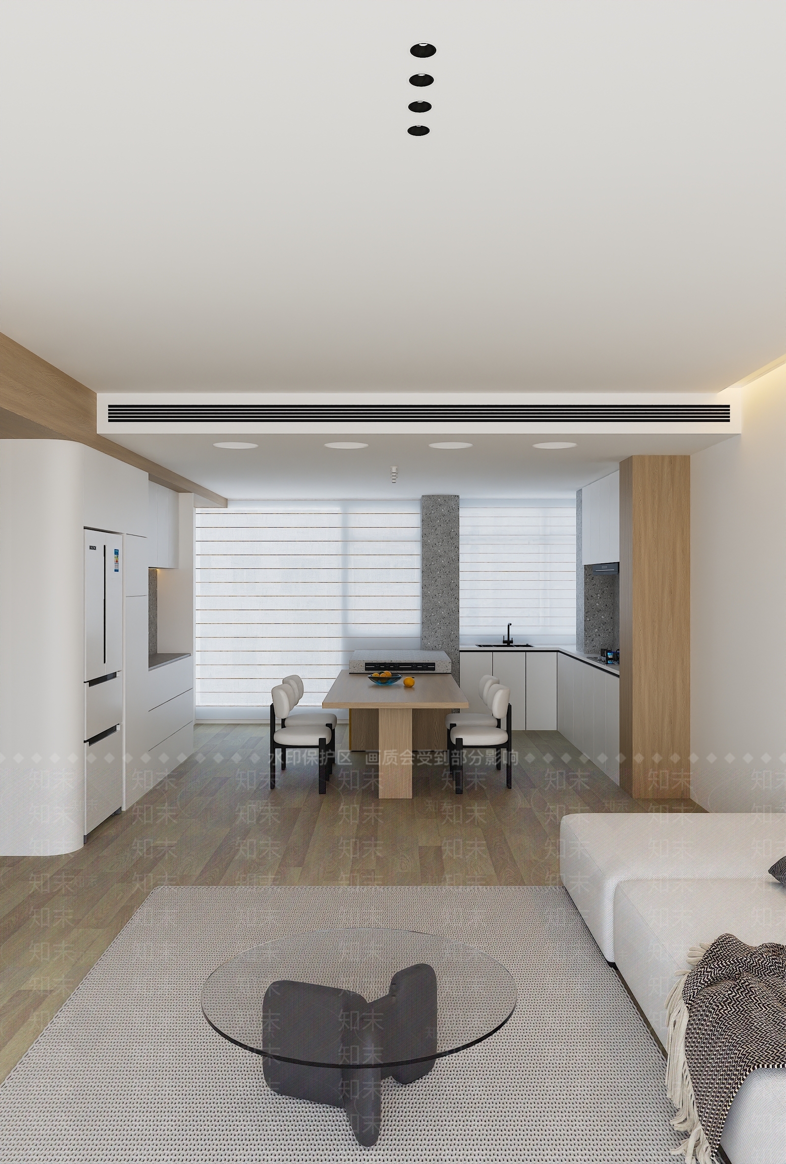 极简玄关3D模型下载【ID:1215013661】