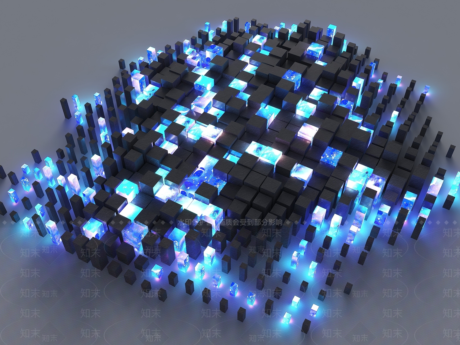 现代简约景观雕塑3D模型下载【ID:1185406589】