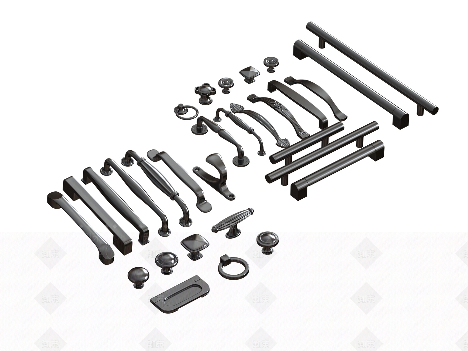 拉手3D模型下载【ID:1185407955】