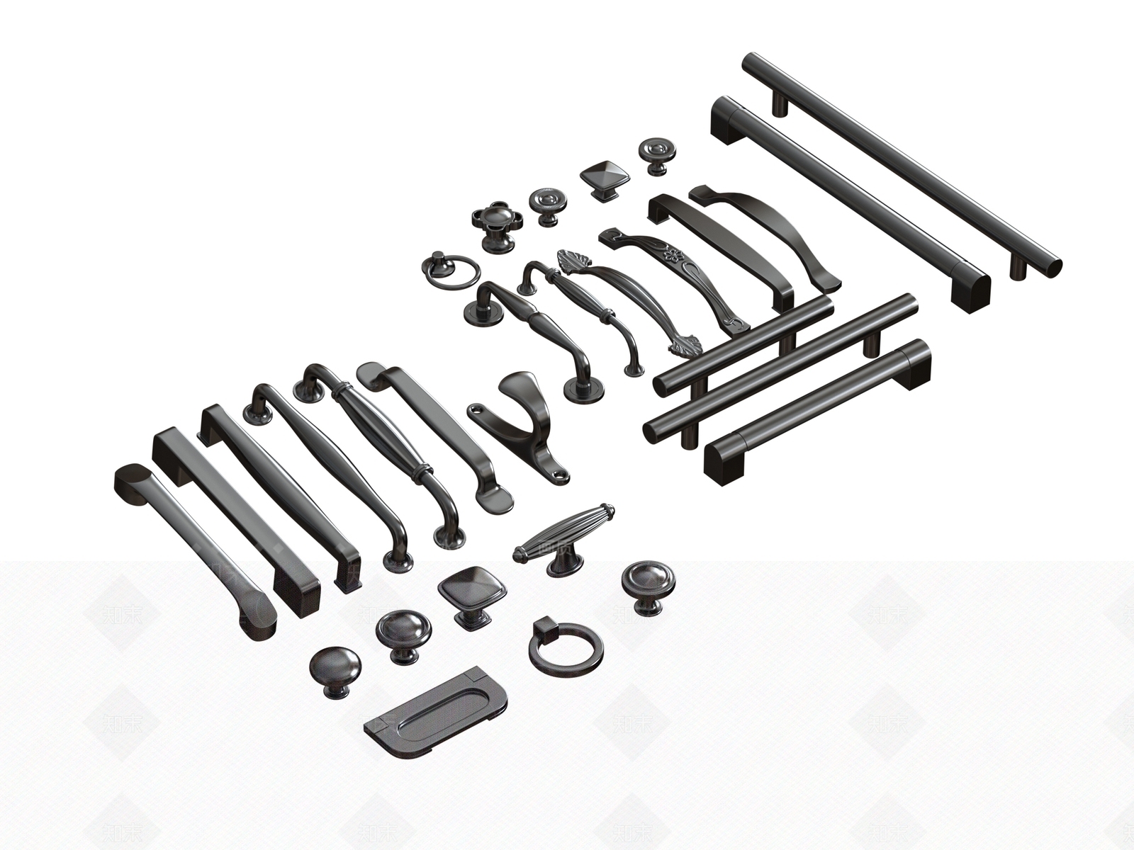 门把手SU模型下载【ID:1185409862】