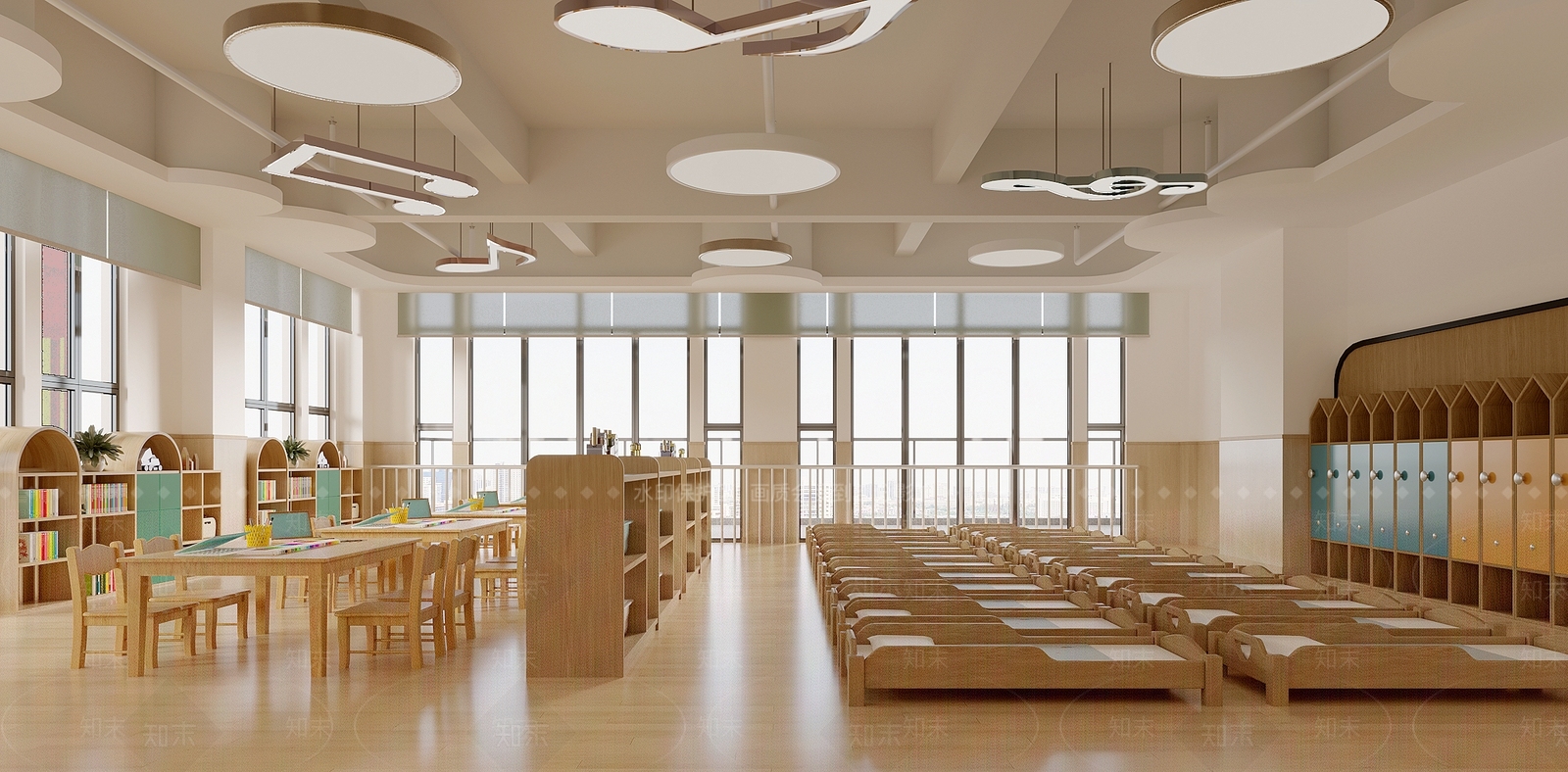 现代幼儿园3D模型下载【ID:1185411398】