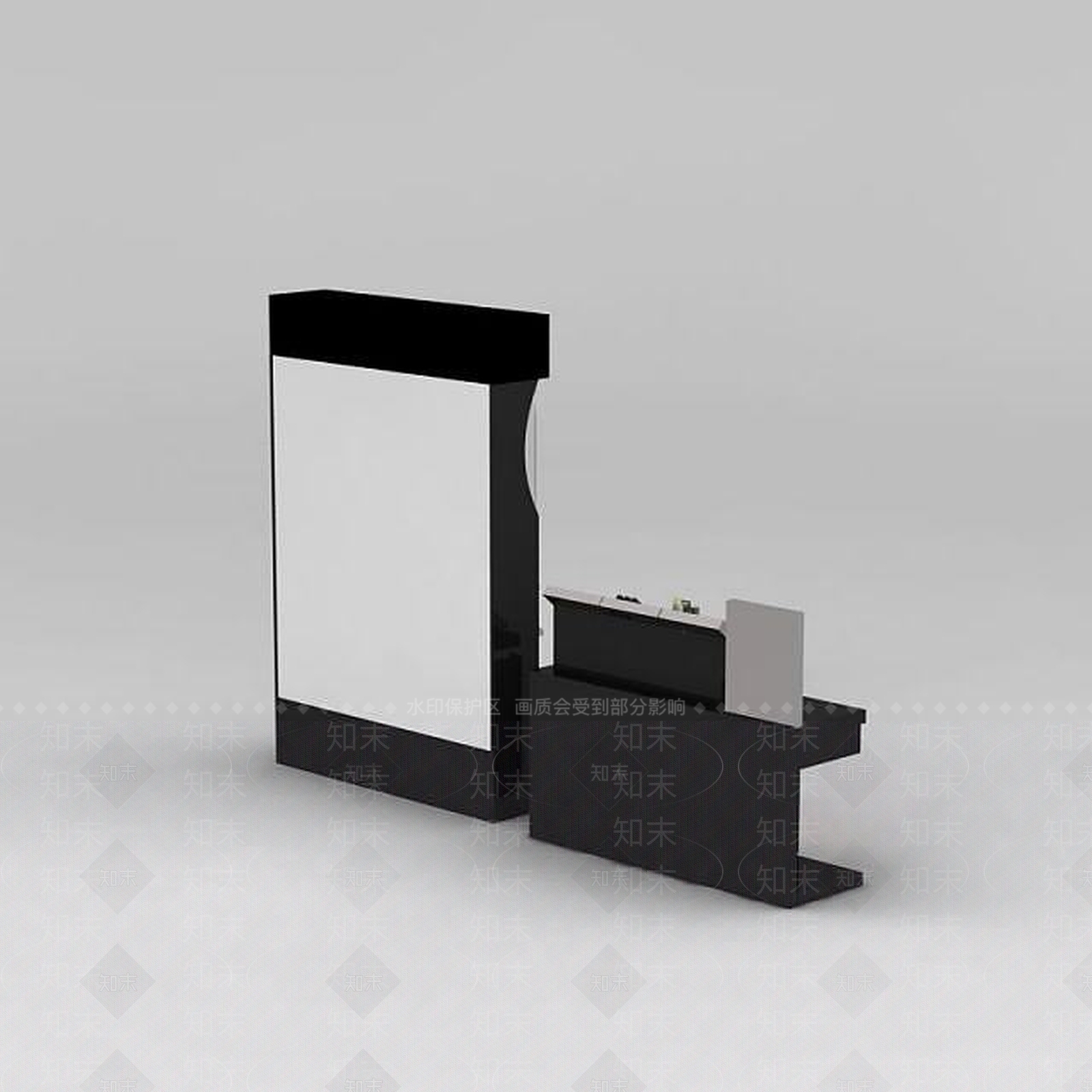 现代衣柜3D模型下载【ID:1185413322】