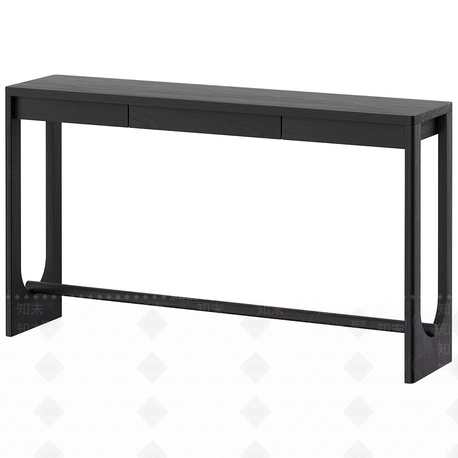 新中式中古玄关柜3D模型下载【ID:1185420866】