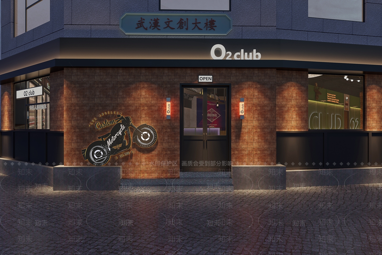 工业酒吧3D模型下载【ID:1185426587】