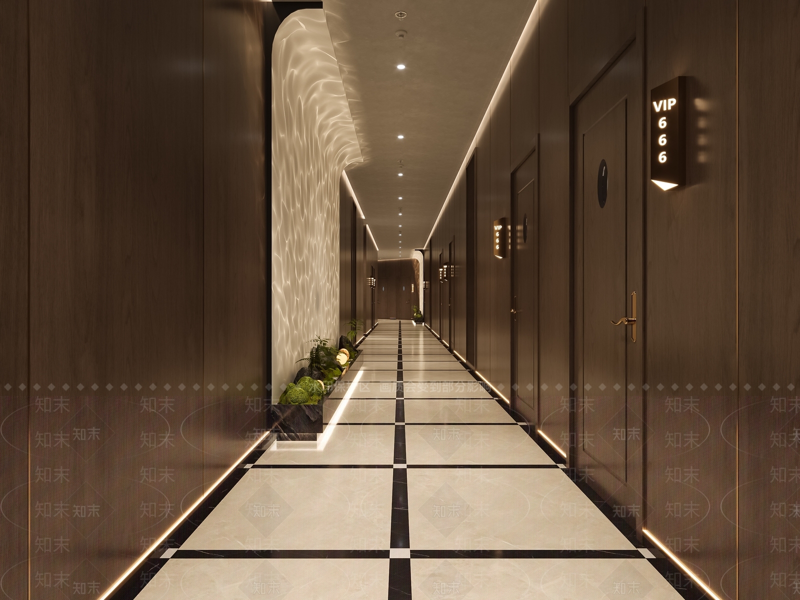 现代包厢3D模型下载【ID:1215014035】