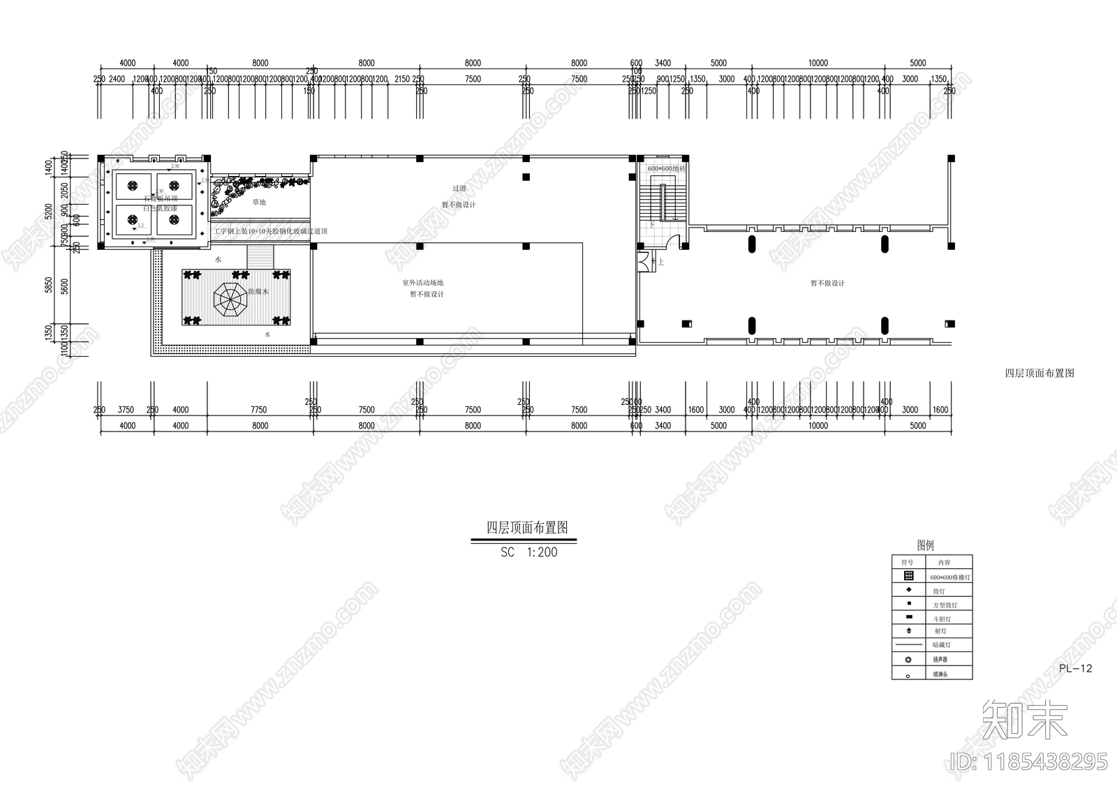 现代整体办公空间cad施工图下载【ID:1185438295】
