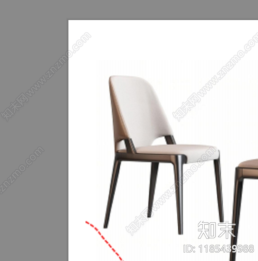 轻奢椅子施工图下载【ID:1185439988】