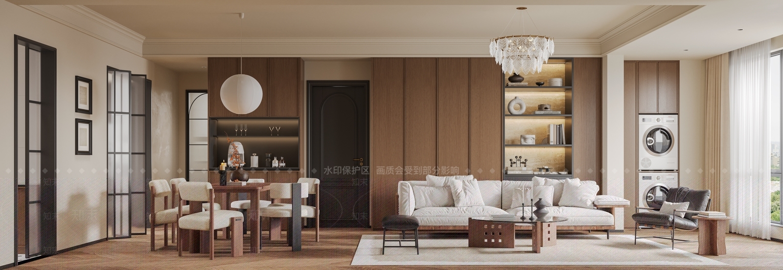 中古封闭式厨房3D模型下载【ID:1215014284】
