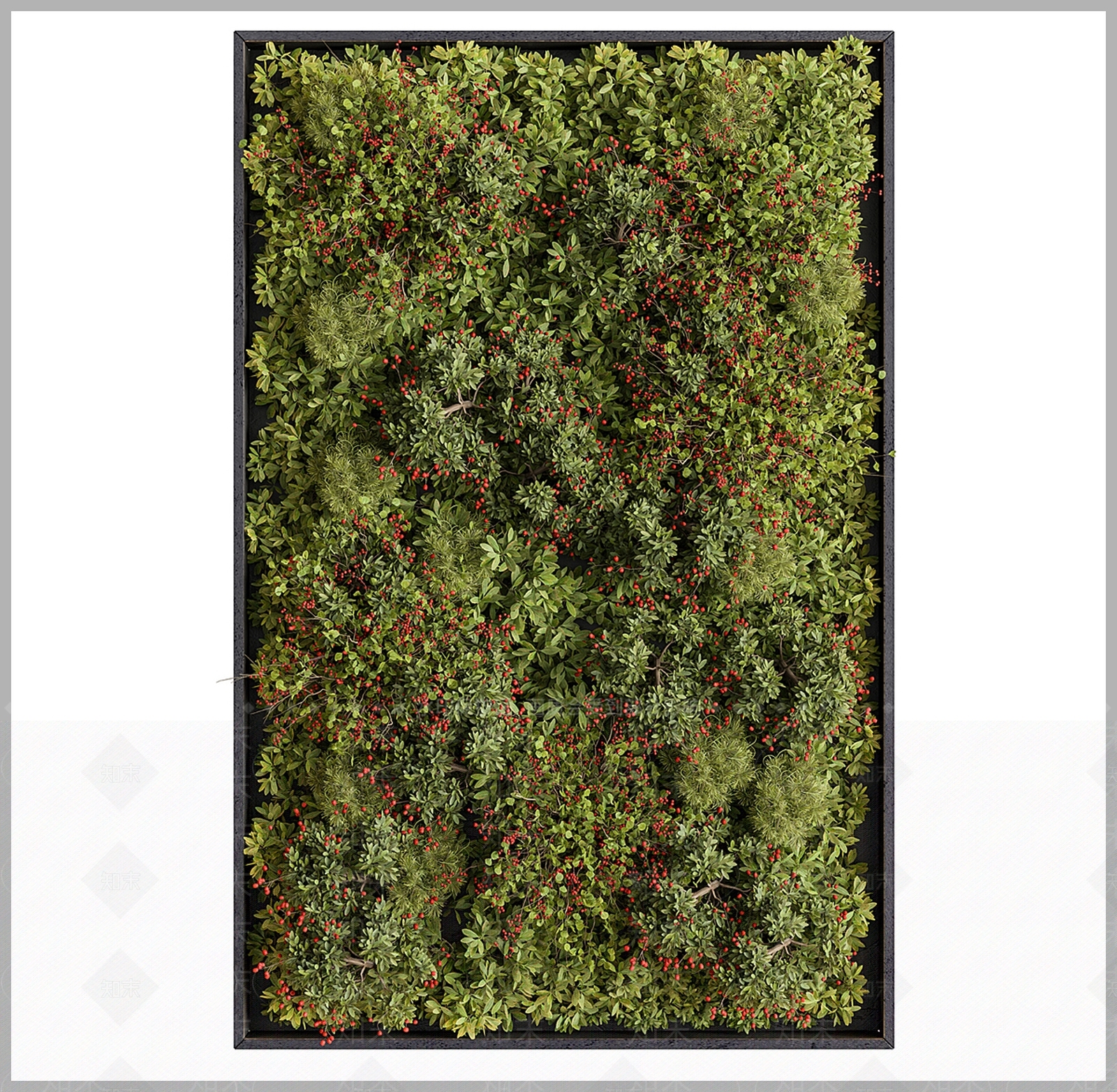 绿植墙3D模型下载【ID:1185447983】