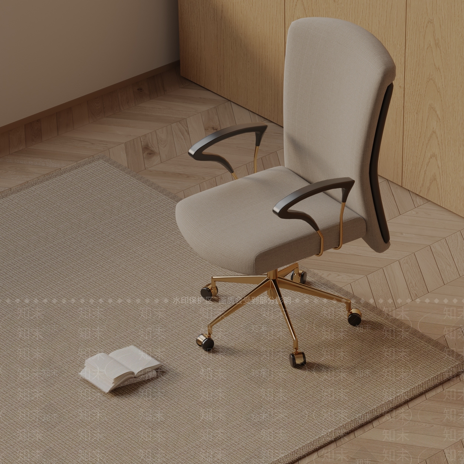 现代按摩椅3D模型下载【ID:1185453535】