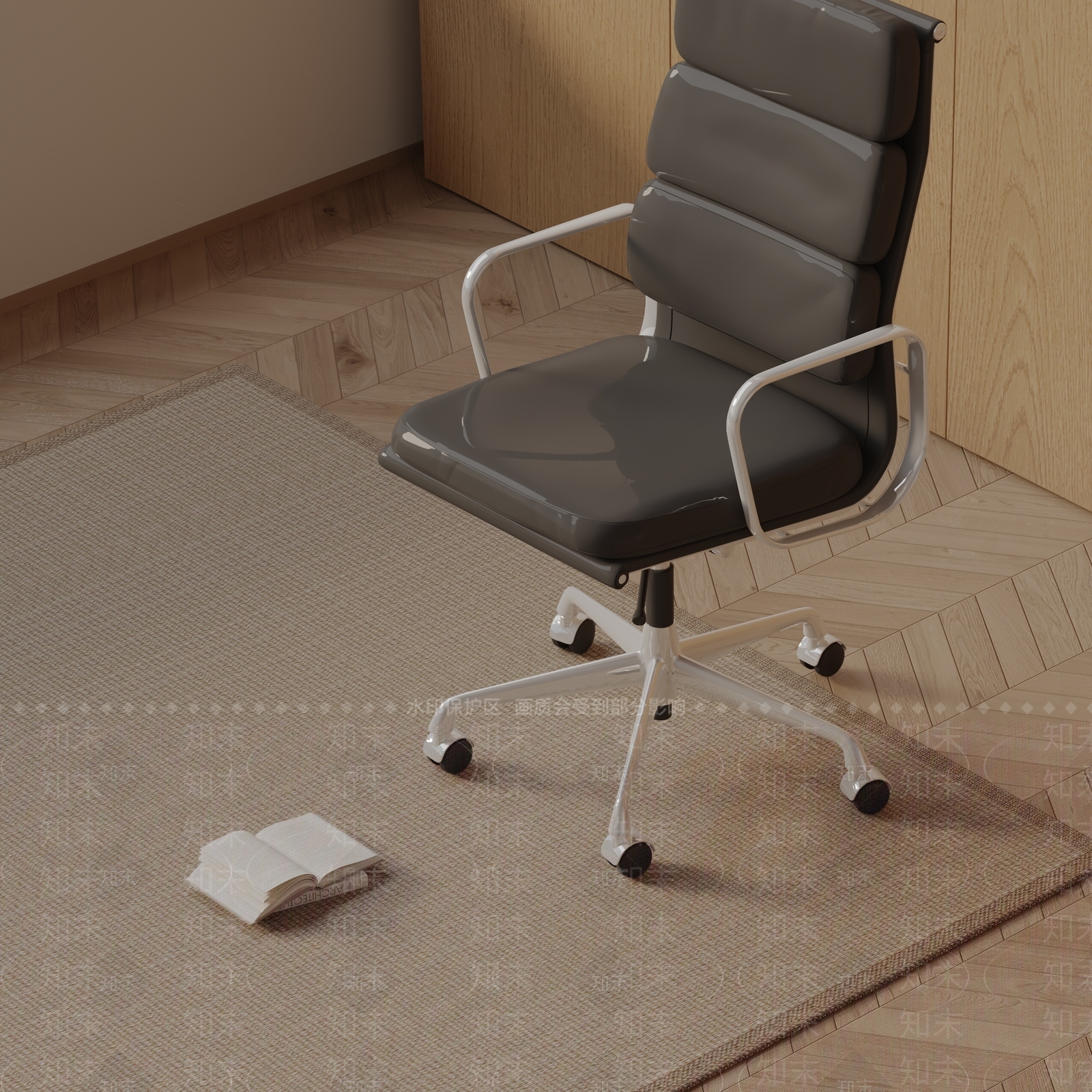 现代按摩椅3D模型下载【ID:1185457159】