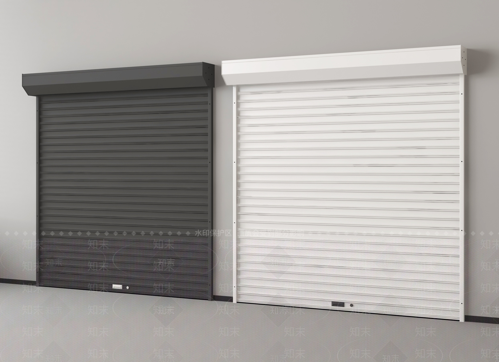 卷帘门3D模型下载【ID:1185460080】