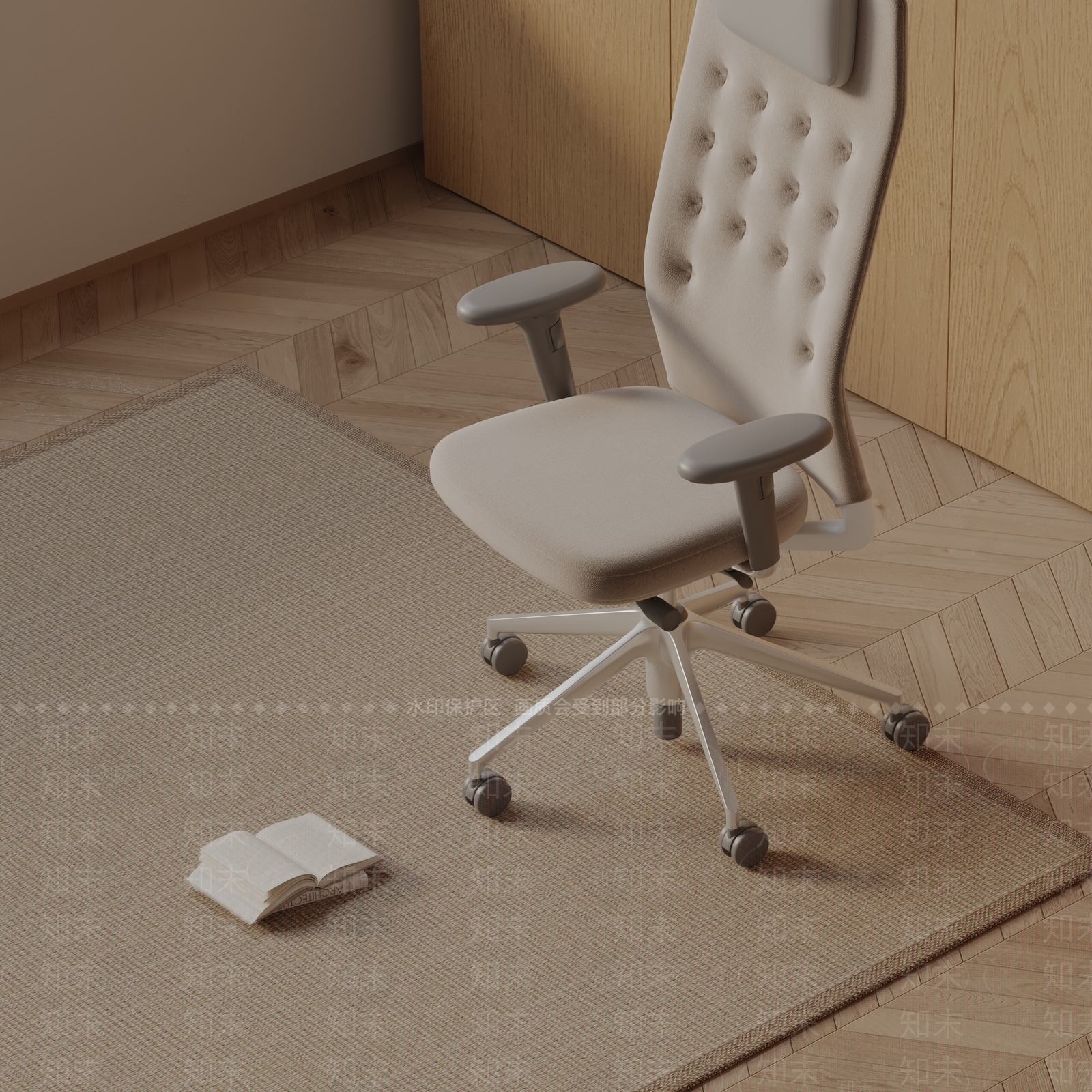 现代按摩椅3D模型下载【ID:1185467978】