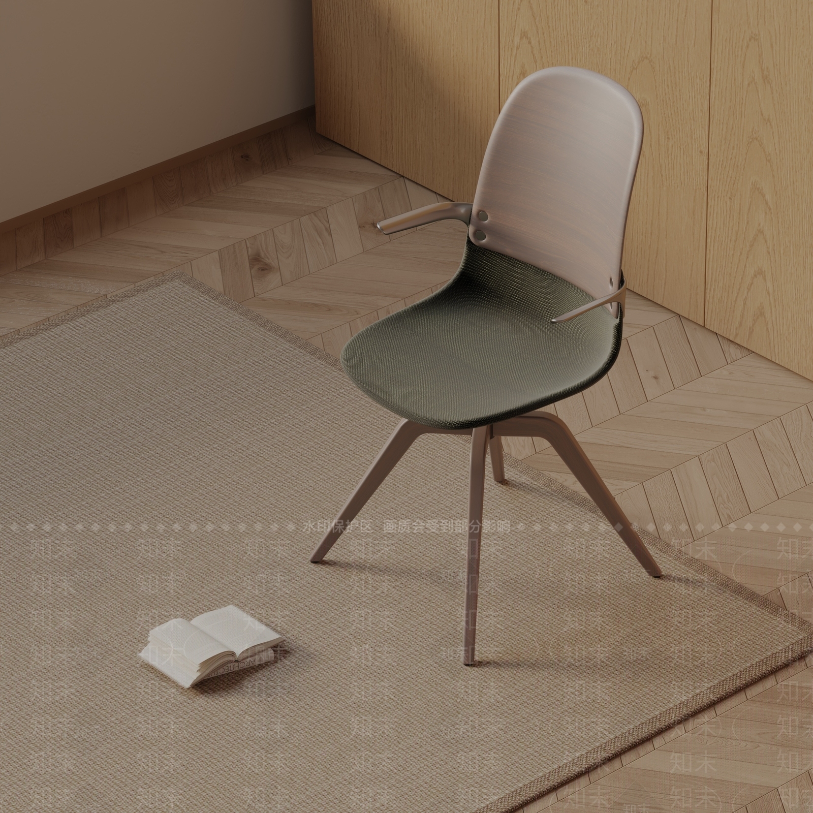 现代按摩椅3D模型下载【ID:1185468380】