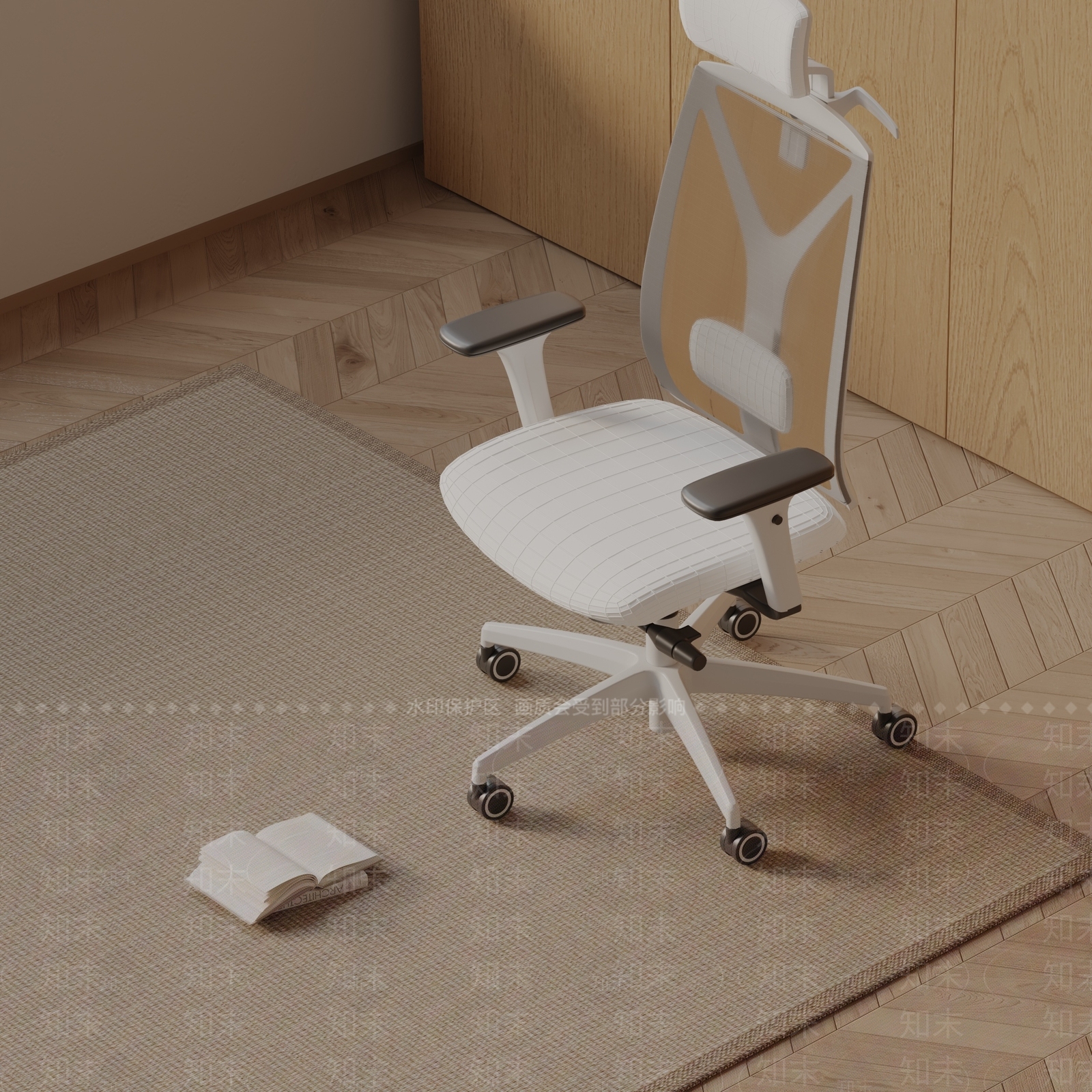 现代按摩椅3D模型下载【ID:1185473088】