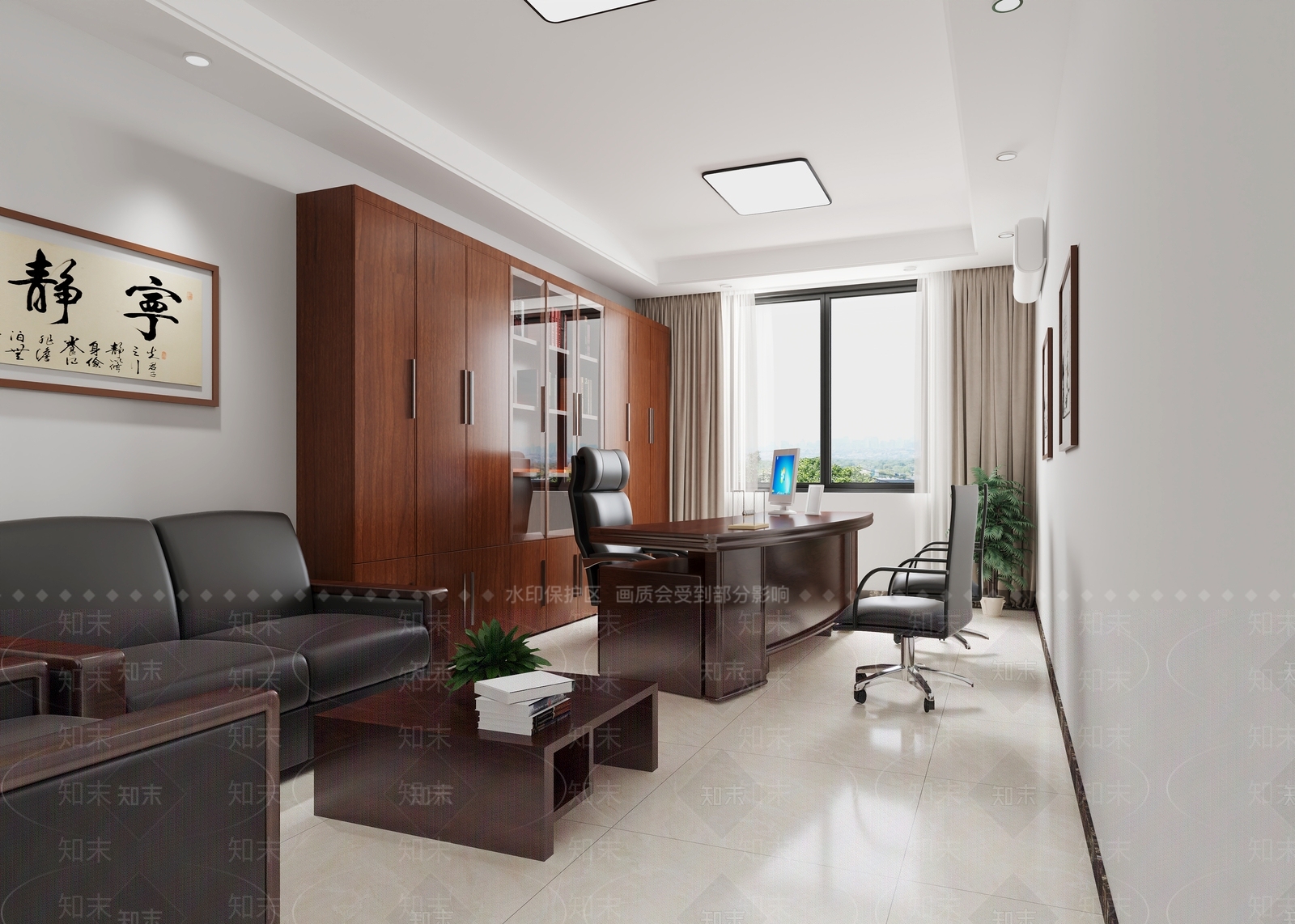 现代党政机关3D模型下载【ID:1185482311】