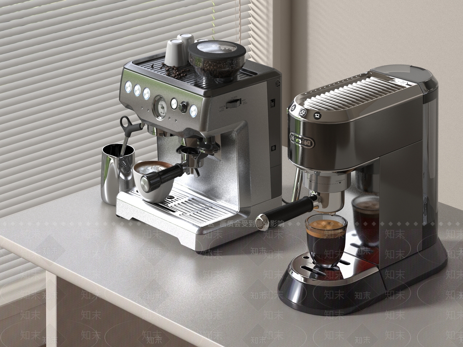 咖啡机3D模型下载【ID:1185483687】