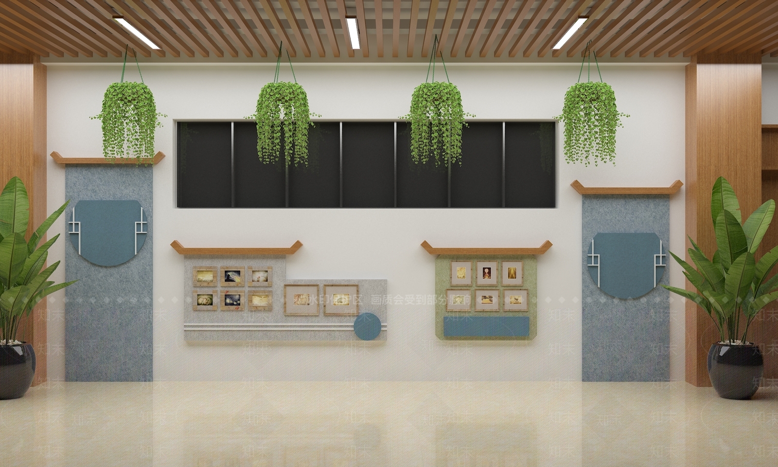 现代幼儿园3D模型下载【ID:1185484797】