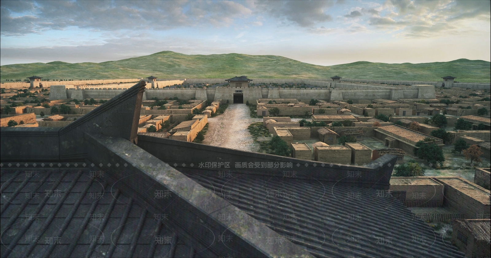 中式古建3D模型下载【ID:1185492336】