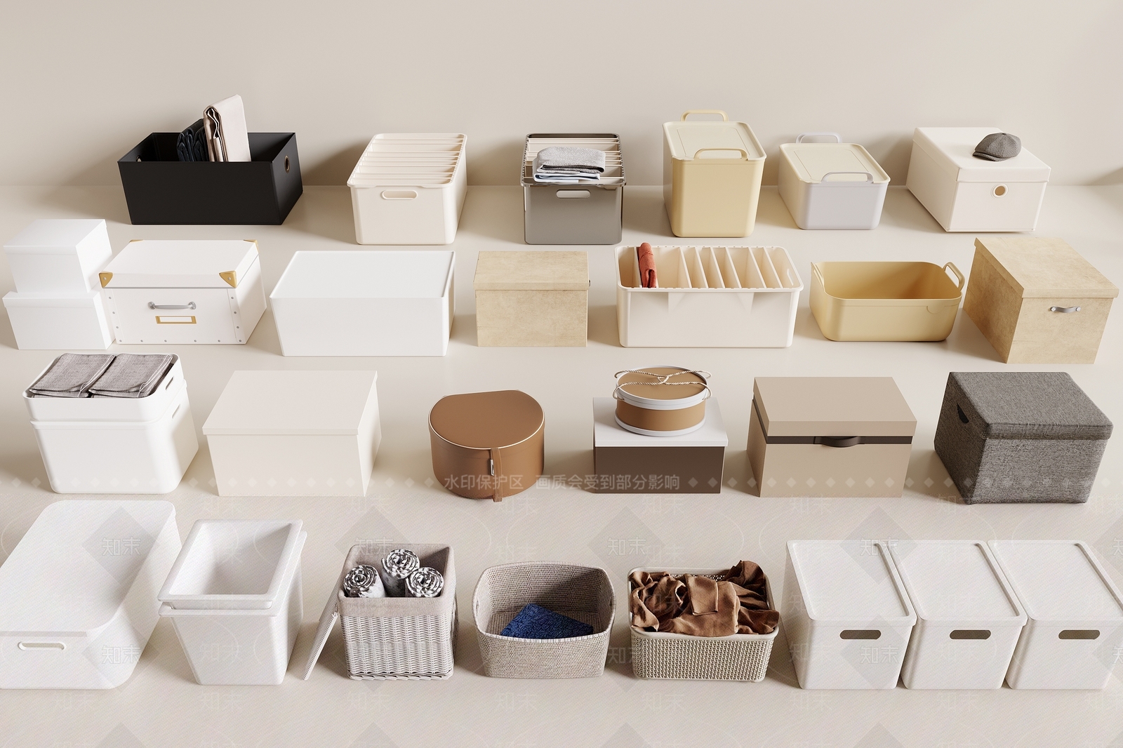 盒子3D模型下载【ID:1185497381】