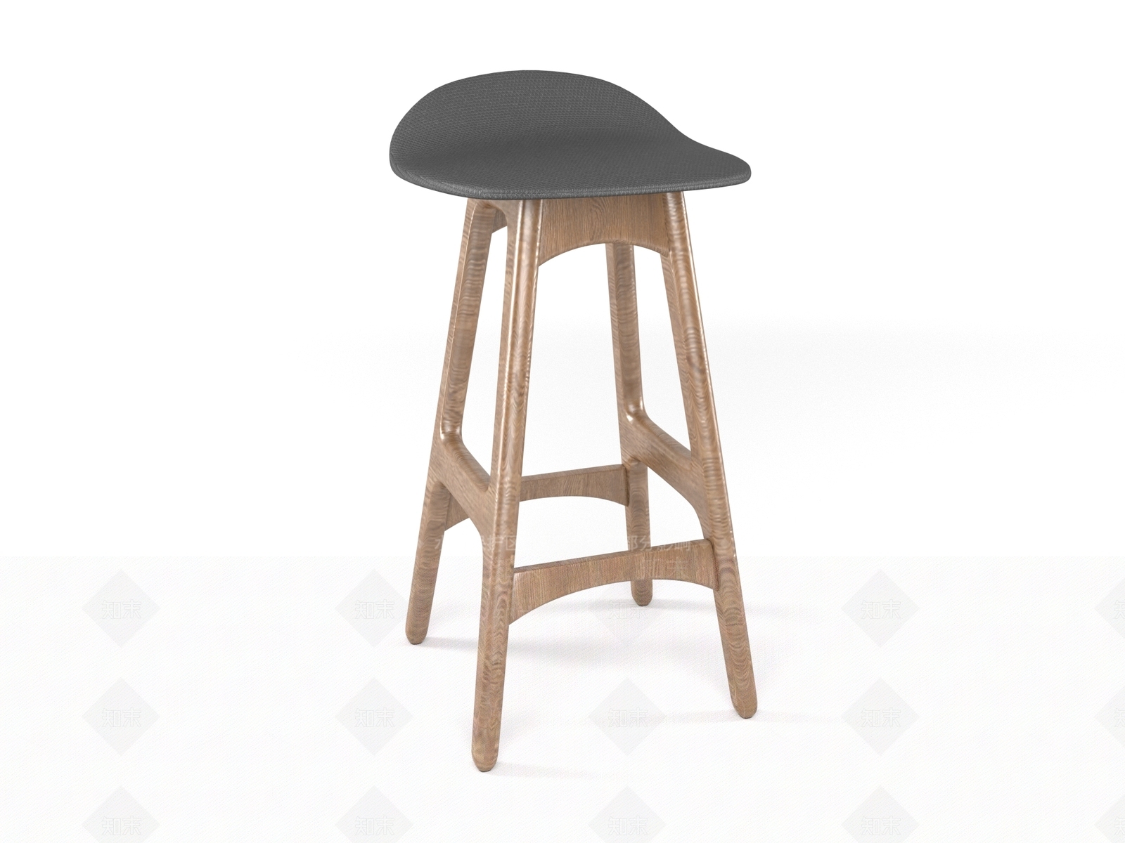 现代吧椅3D模型下载【ID:1185500325】