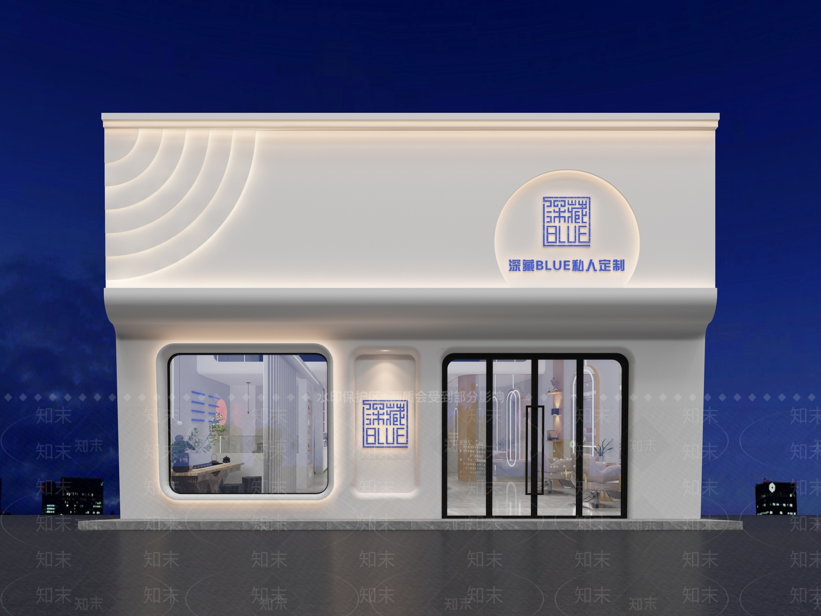 现代轻奢其他商业空间3D模型下载【ID:1185508269】