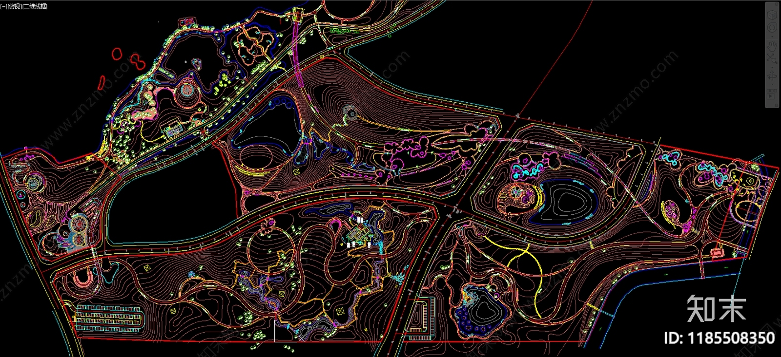 景观平面图施工图下载【ID:1185508350】