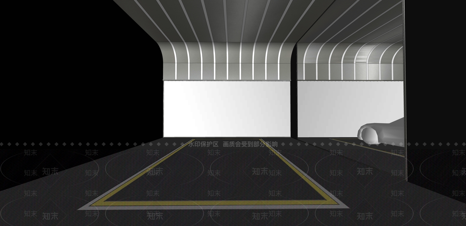 现代其他办公区域SU模型下载【ID:1185514515】