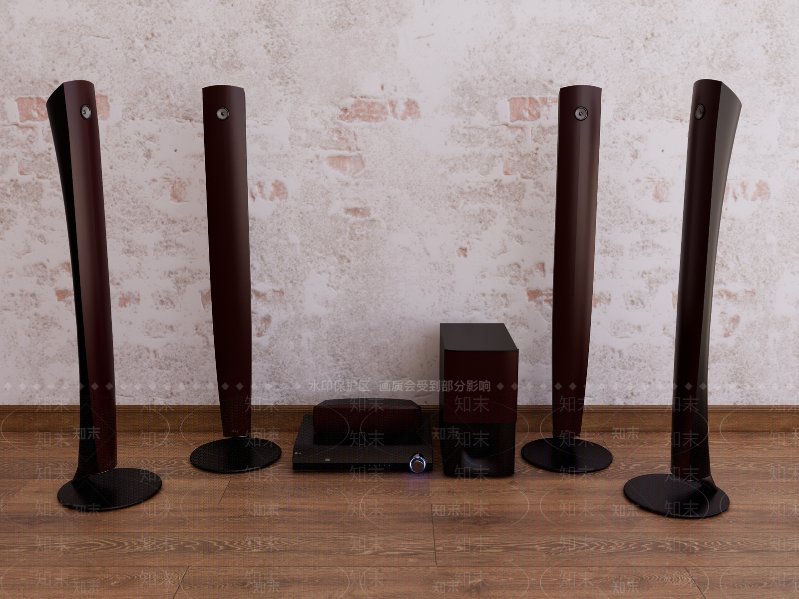 音响SU模型下载【ID:1185521883】