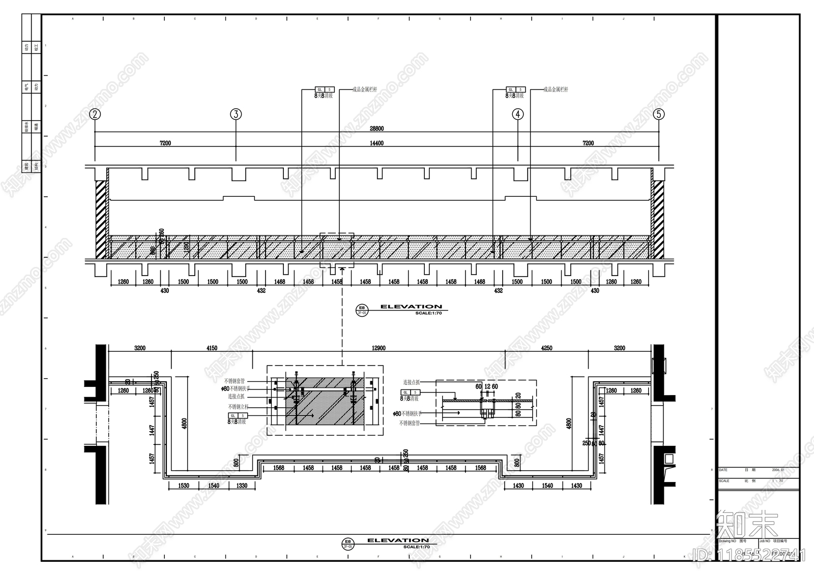 现代整体办公空间cad施工图下载【ID:1185522741】