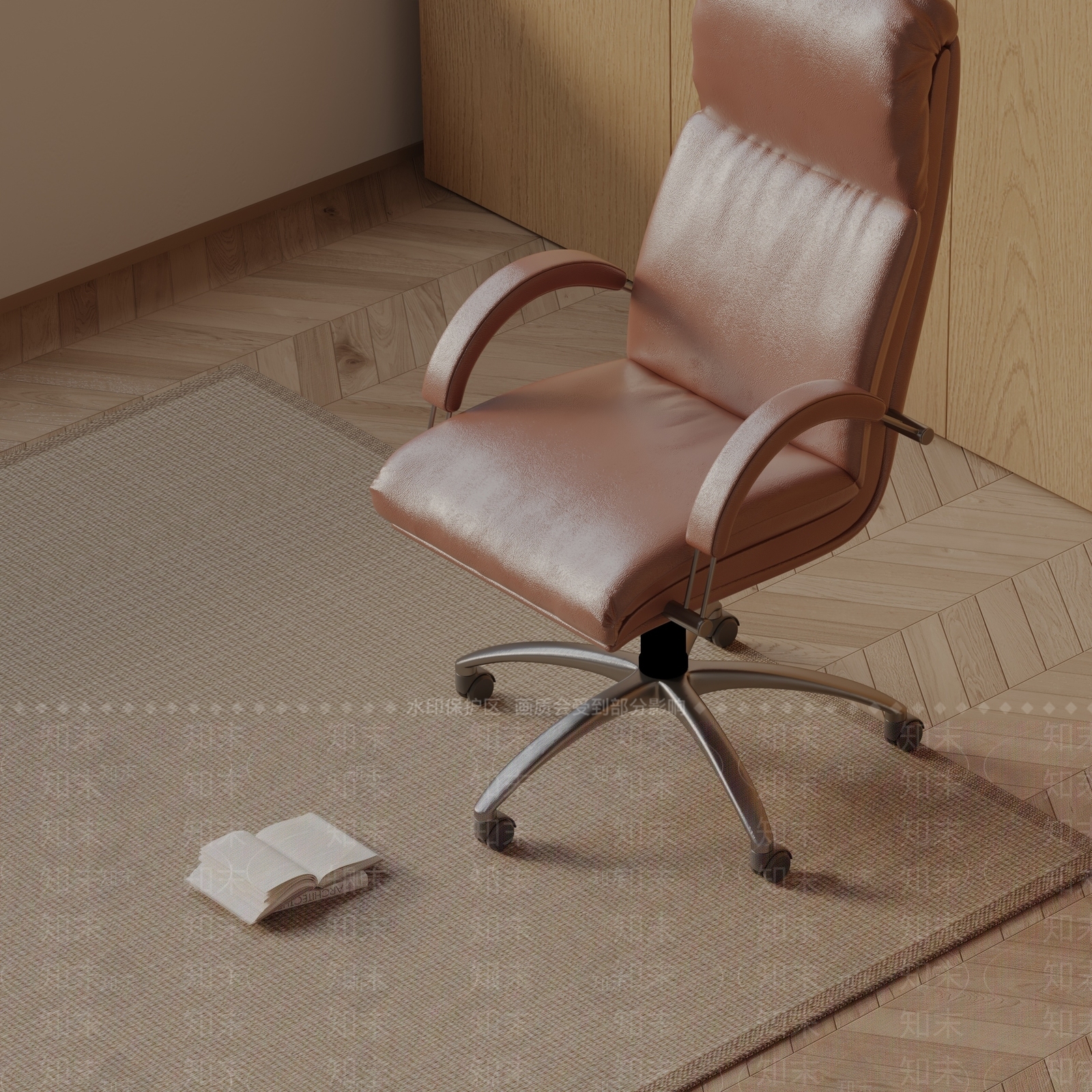现代办公椅3D模型下载【ID:1185550833】