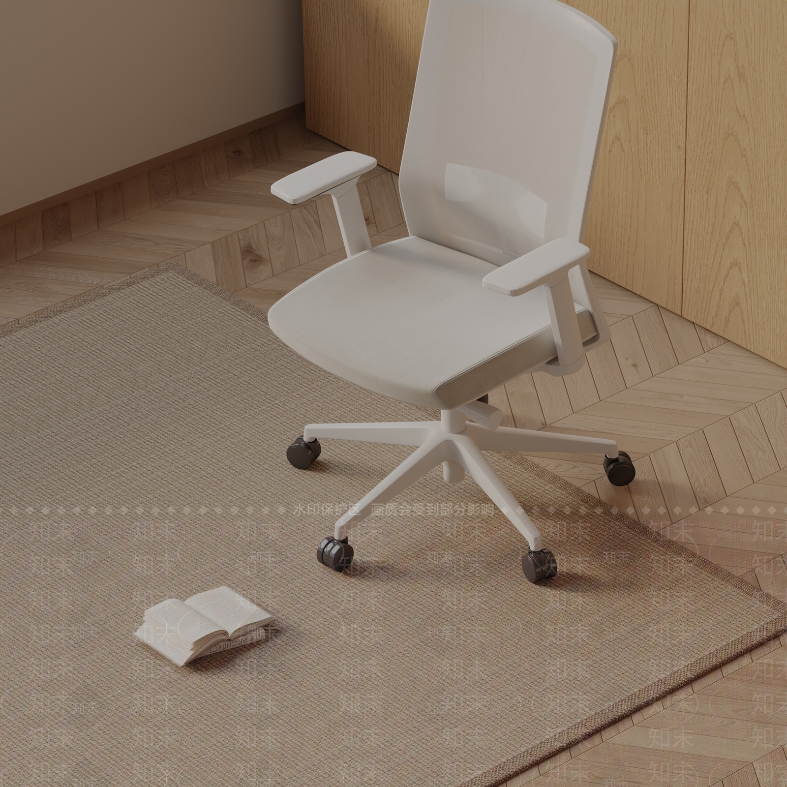 现代办公椅3D模型下载【ID:1185552088】