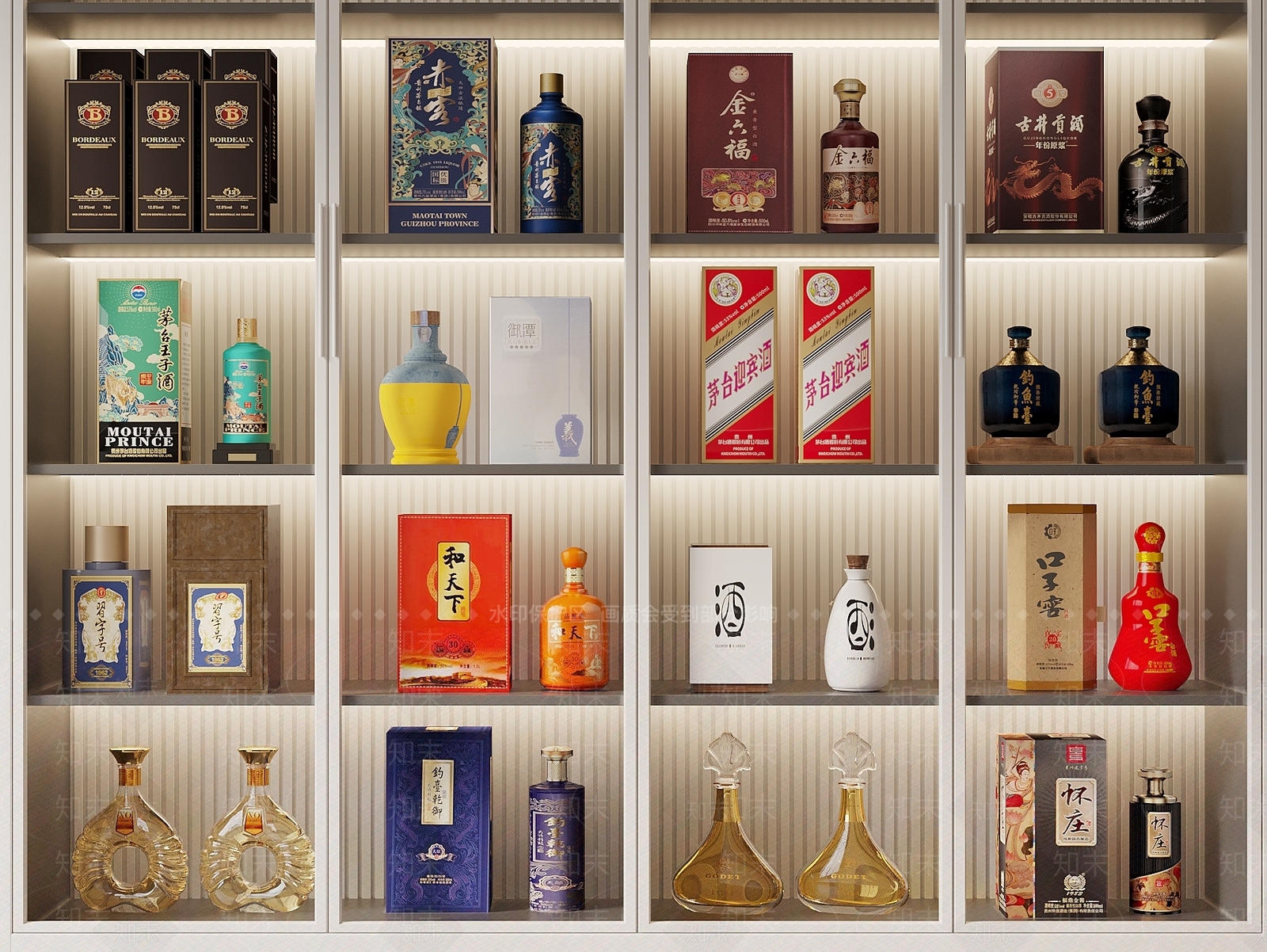 酒具SU模型下载【ID:1185553543】