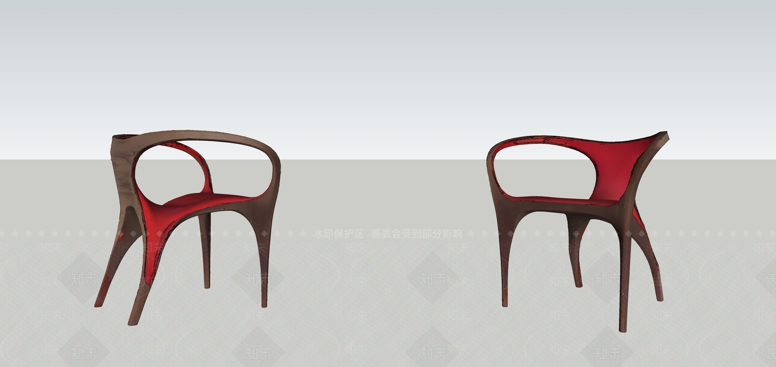 现代新中式其他椅SU模型下载【ID:1185553594】