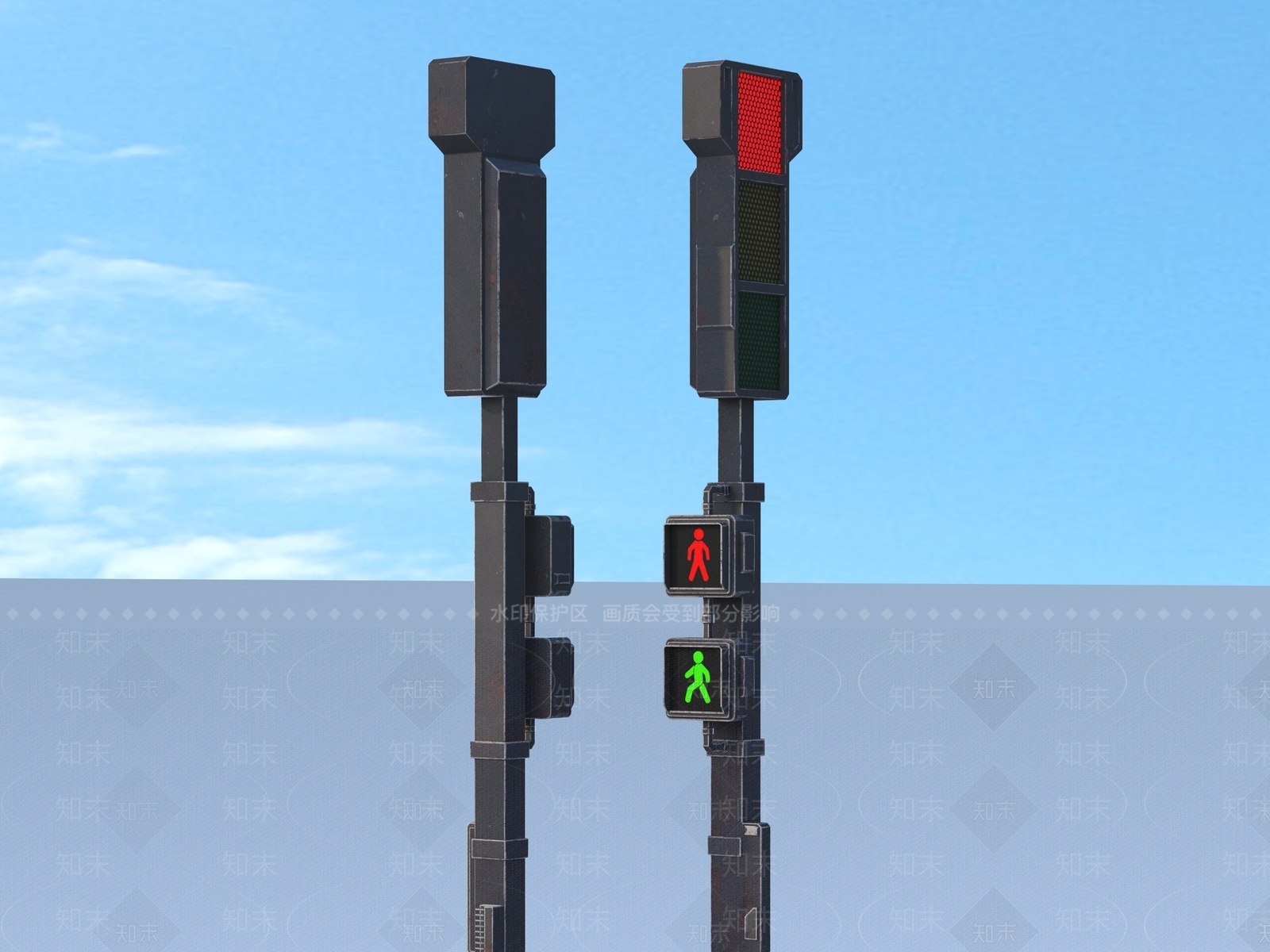现代其他灯具3D模型下载【ID:1185558070】