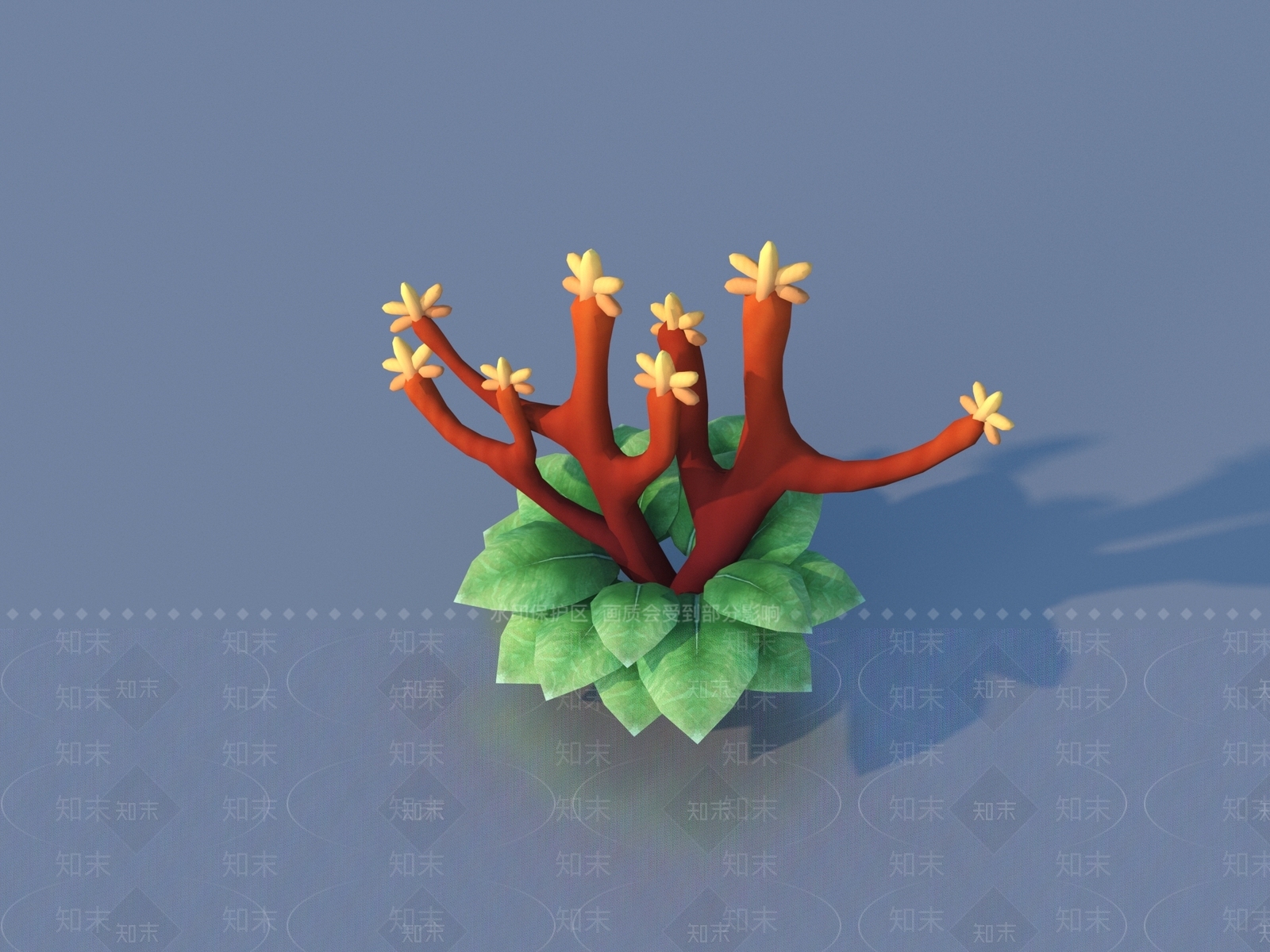 花草组合3D模型下载【ID:1185560069】