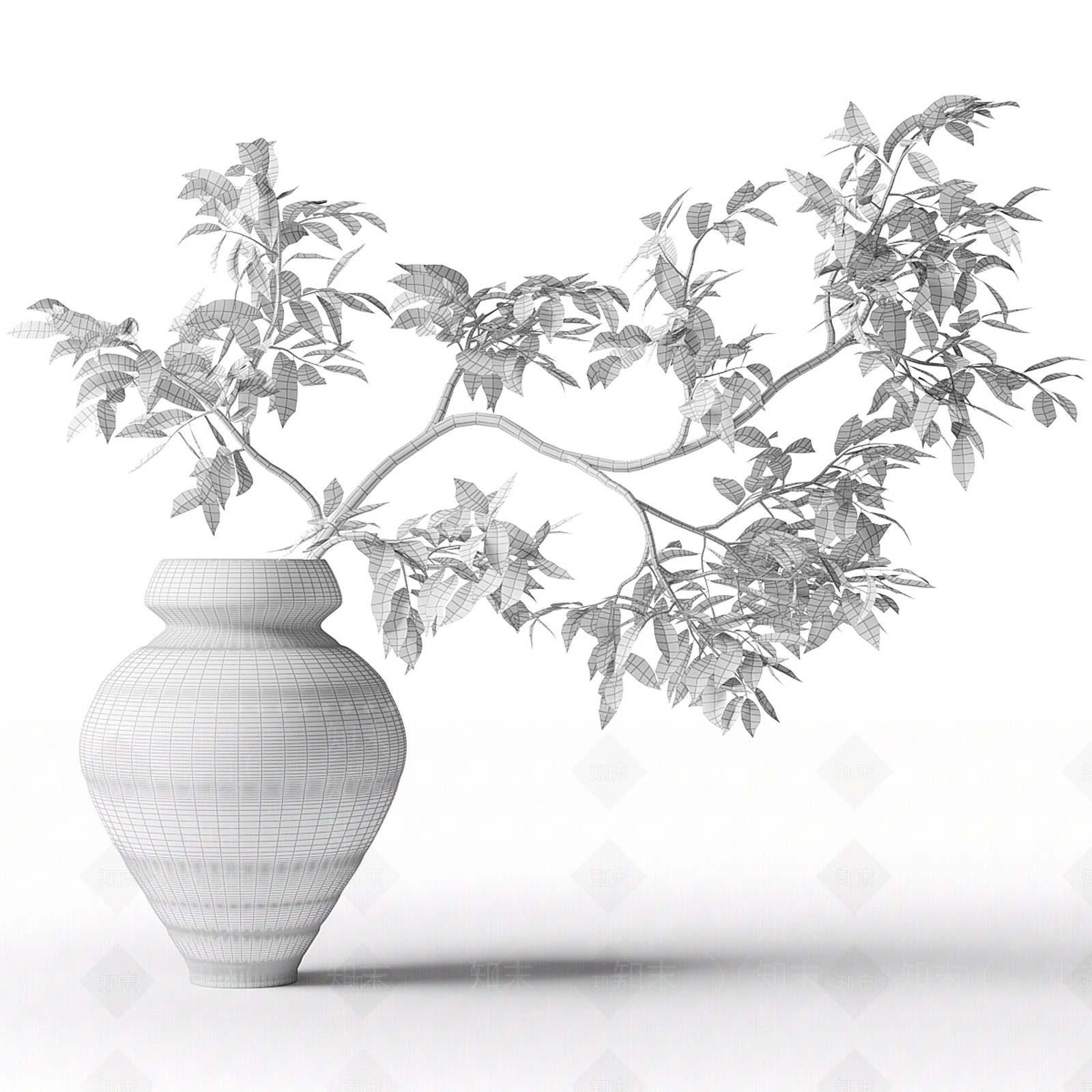 花艺3D模型下载【ID:1185562694】