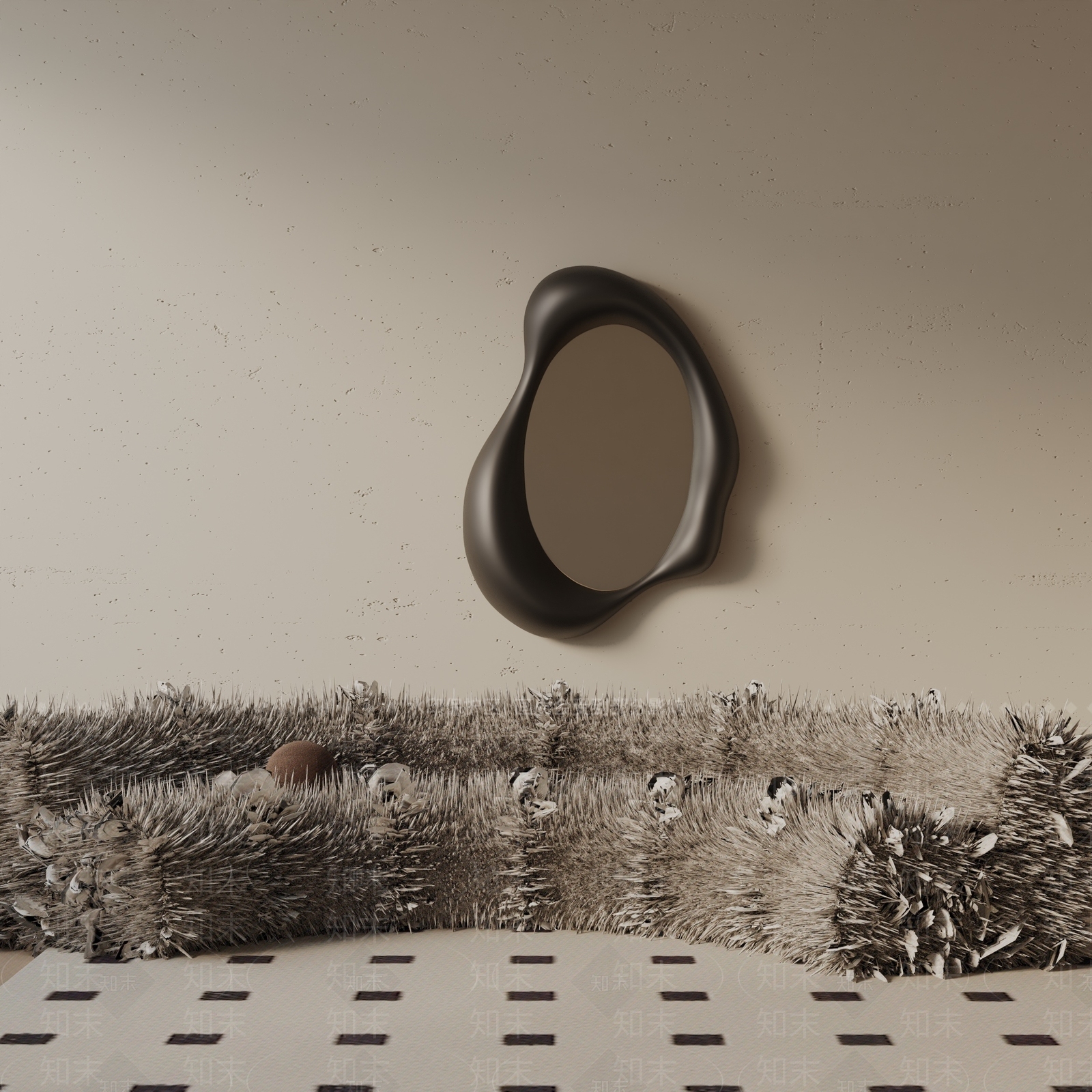 现代三人沙发3D模型下载【ID:1185576088】