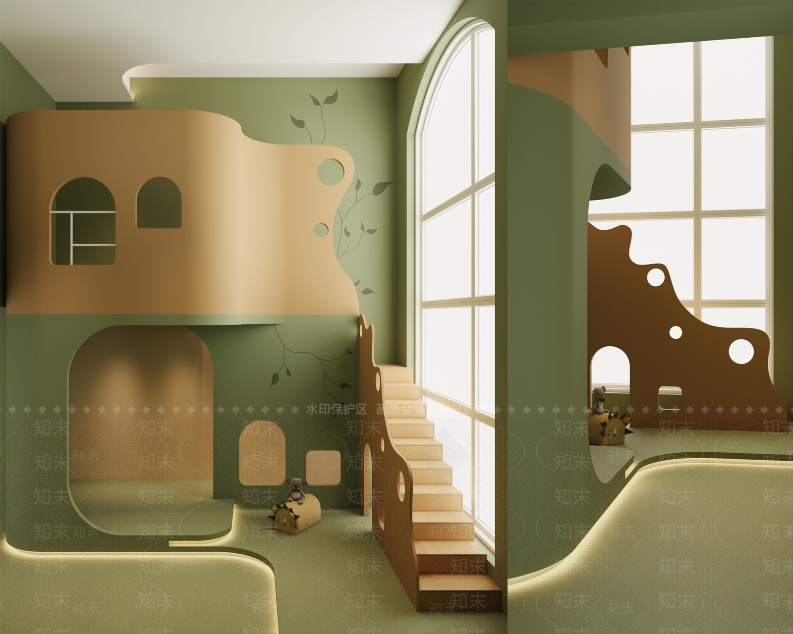 现代极简家居卧室3D模型下载【ID:1185578763】