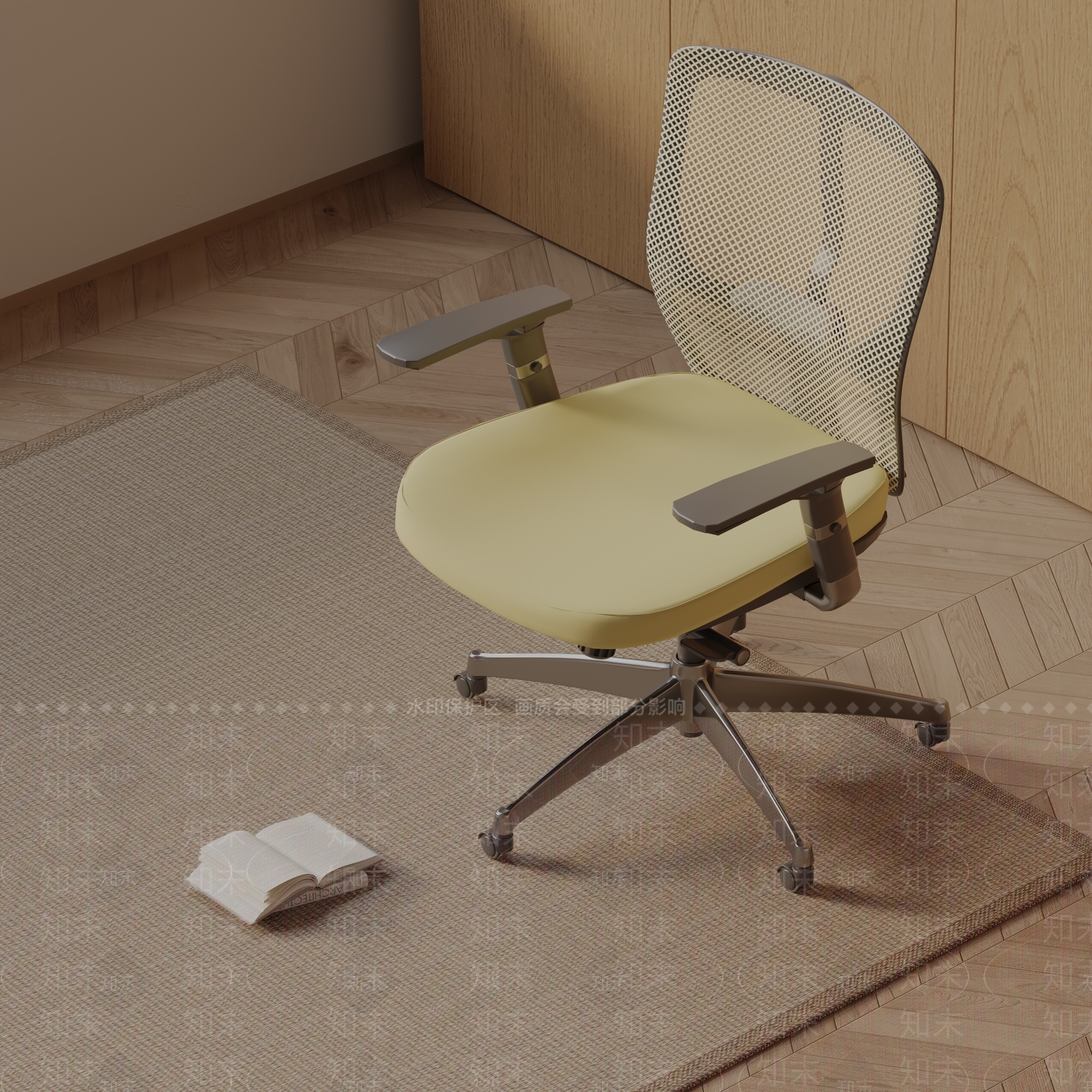 现代办公椅3D模型下载【ID:1185581083】