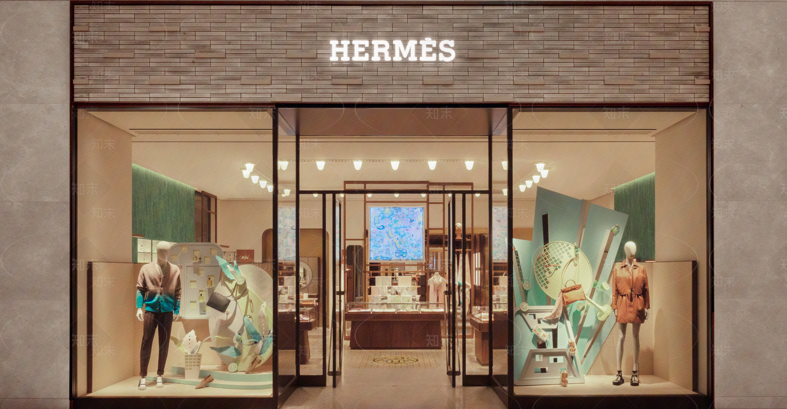 现代商铺贴图下载【ID:1185587057】