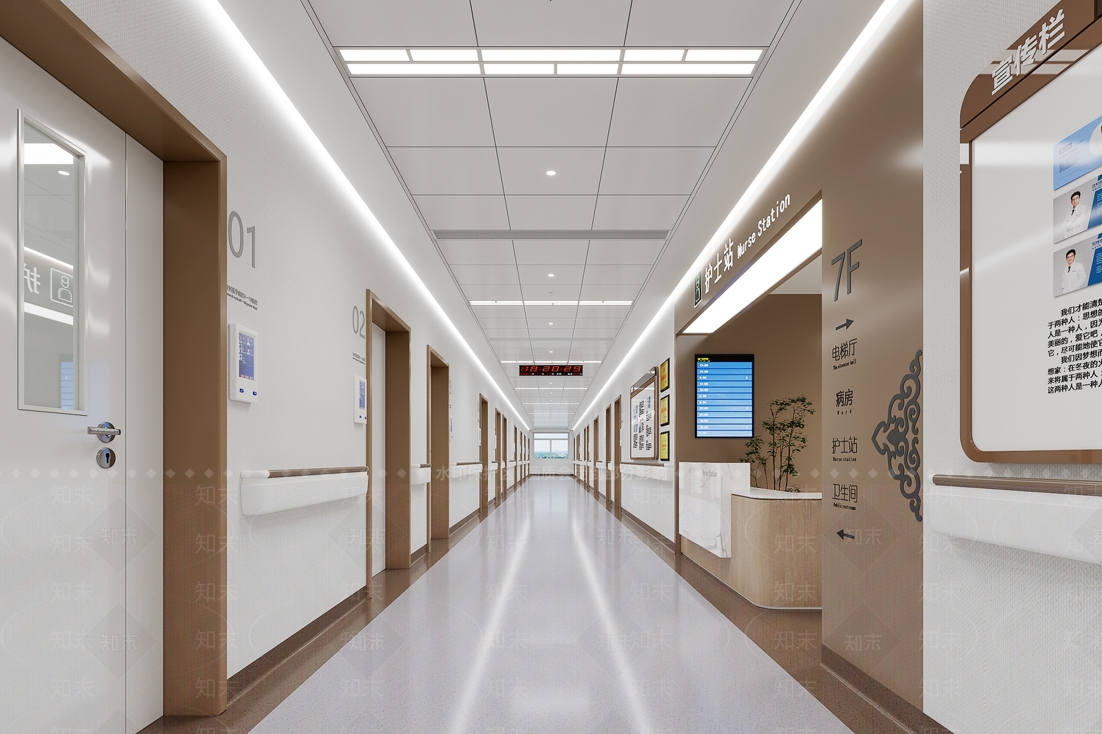 新中式医院3D模型下载【ID:1185599016】